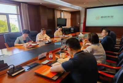 紹興市科協(xié)黨組書記馮國強蒞臨德創(chuàng)環(huán)?？疾煺{(diào)研